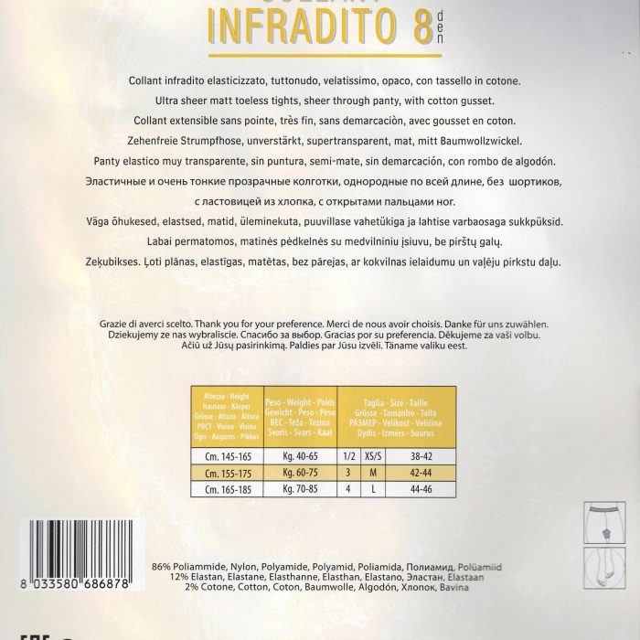 BELLISSIMA COLLANT INFRADITO 8_000 BELLISSIMA COLLANT INFRADITO 8_000