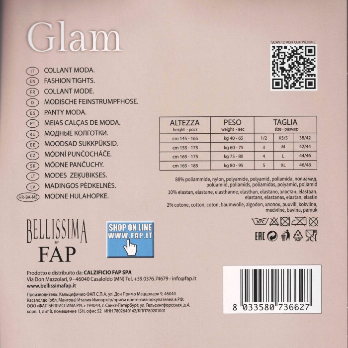 BELLISSIMA COLLANT MODA GLAM_001 BELLISSIMA COLLANT MODA GLAM_001