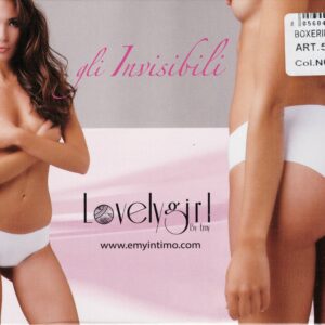 BY-EMY - Donna slip taglio vivo invisibile Art. 5743