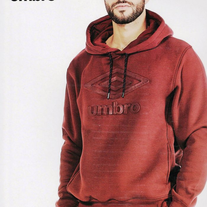 UMBRO UOMO TUTA FELPA CON CAPPUCCIO ART. 30246