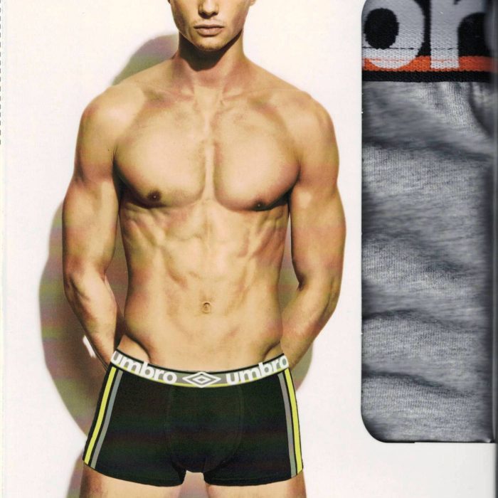 Umbro boxer art. 05454 col. grigio