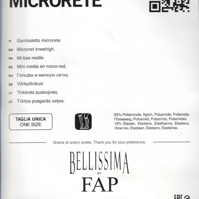 BELLISSIMA GAMBALETTO MICRORETE_003 BELLISSIMA GAMBALETTO MICRORETE_003