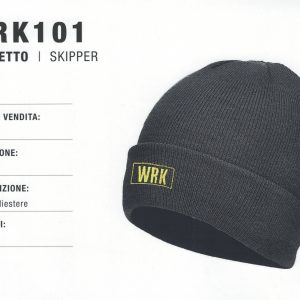 WRK UOMO - BERRETTO SKIPPER Art. 101