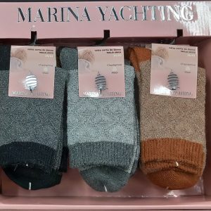 MARINA YACHTING DONNA - CALZA CORTA CON LAME' CASHMERE ART. MT318