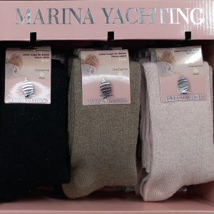 MARINA YACHTING DONNA - CALZA GAMBALETTO MAGLIA RASA CASHMERE ART. MT301