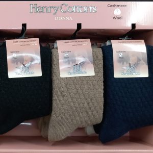 HENRY COTTON'S DONNA - CALZA GAMBALETTO OPERATA CASHMERE ART. HT31121