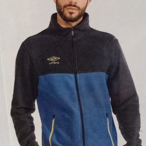 UMBRO UOMO - GIACCA FULL ZIP PILE ART. UOA30260