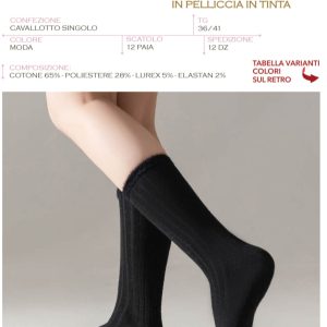 HENRY COTTON'S - DONNA CALZA CORTA CALDO COTONE ART. HT10421