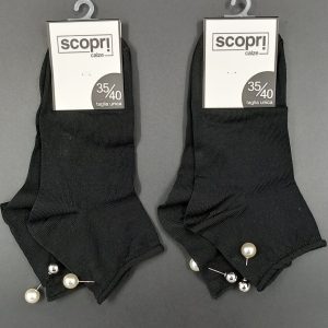 SCOPRI - DONNA CALZA CORTA COTONE ART. PIERCING