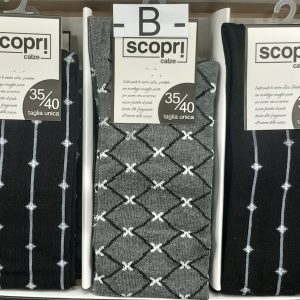 SCOPRI - DONNA CALZA GAMBALETTO CALDO COTONE ART. Brigitte - Rimagliata a Mano Conf. da 3 Paia