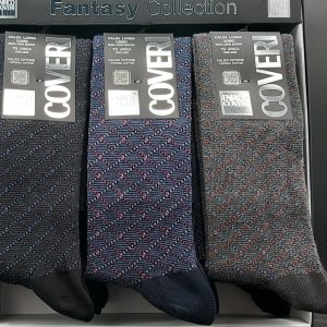 ENRICO COVERI - UOMO CALZA GAMBALETTO CALDO COTONE ART. WINTER LINE 347 - Conf. da 3 Paia
