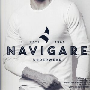 NAVIGARE - UOMO T-SHIRT M/L 100% Cotone Interlock Art. B2Y113