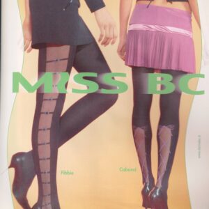 Home B. C. - DONNA - COLLANT MODA CABARET - Colore: Nero