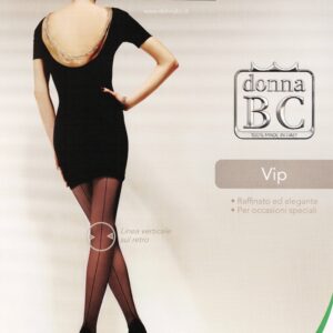 Home B. C. - DONNA - COLLANT MODA VIP 20 - Colore: Nero