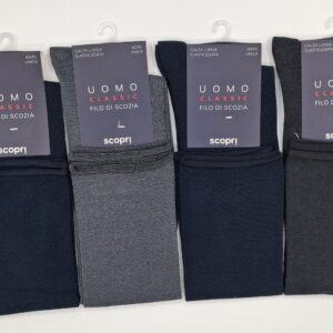 SCOPRI UOMO - GAMBALETTO SANITARIO UOMO SMOLLATO Art. OVER - CONFEZIONE DA 3 PAIA 12,90